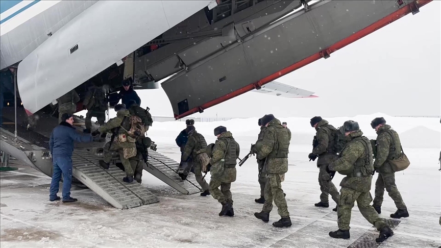 Воинский контингент ОДКБ завершил развертывание на территории Казахстана