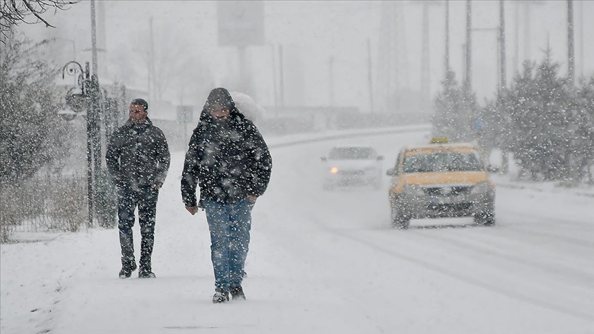 Doğu Anadolu'da kar etkili oluyor