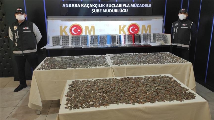  Polisi sita lebih dari 16.000 artefak bersejarah di Turki