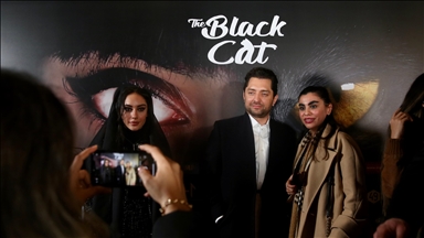 اکران خصوصی فیلم ایرانی «گربه سیاه» با حضور رادان و پروانه در استانبول 