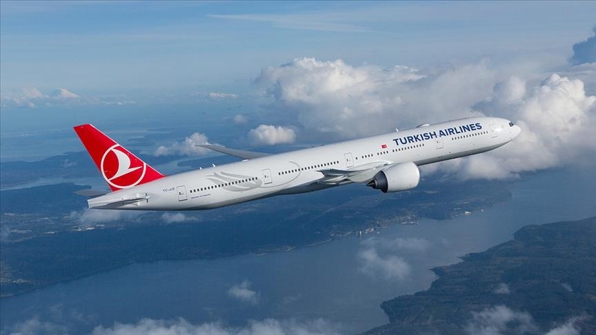 Turkish Airlines flight bringing back stranded Turkish nationals from Kazakhstan