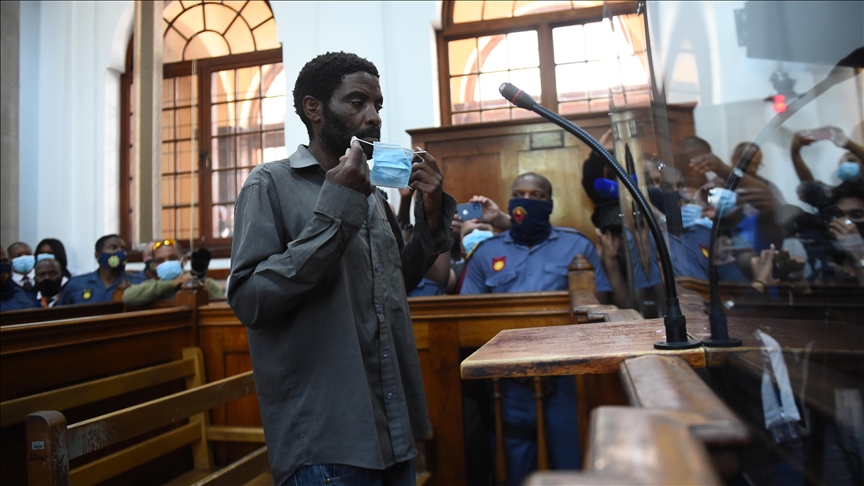 Man accused of setting South African parliament fire faces terrorism charge