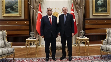 Cumhurbaşkanı Erdoğan KKTC Başbakanı Sucuoğlu'nu kabul etti
