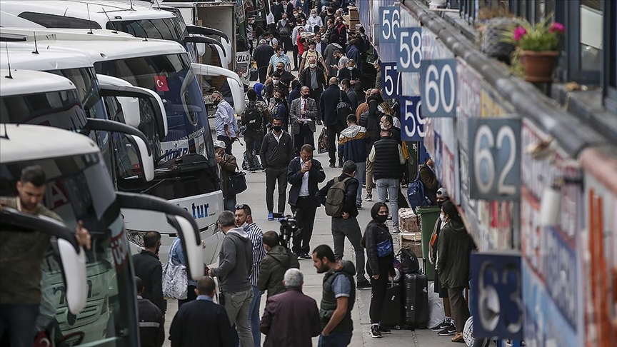 İstanbulda 2021de şehirler arası otobüs seferleri yüzde 40 arttı