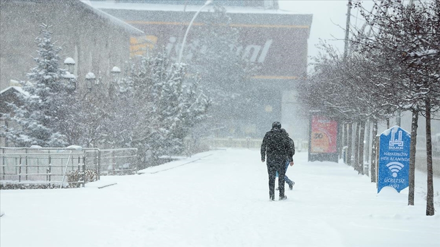 Doğu Anadoludaki 7 ilde kar yağışı etkisini sürdürecek