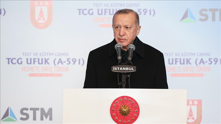 Erdogan: Uskoro počinjemo s izgradnjom domaćeg razarača protivzračne odbrane TF-2000