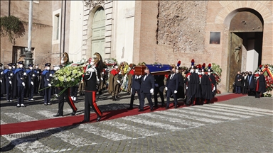 Italy holds state funeral for EU parliament chief David Sassoli