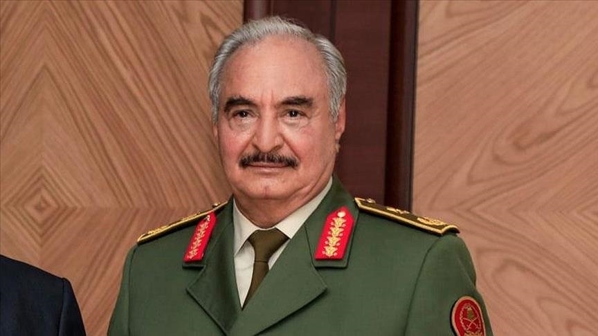 Libyalı darbeci general Hafter'in uçağı kısa süreliğine İsrail'e iniş yaptı