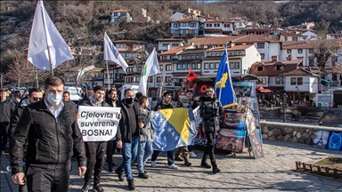 Kosovo: U Prizrenu održan marš podrške Bosni i Hercegovini