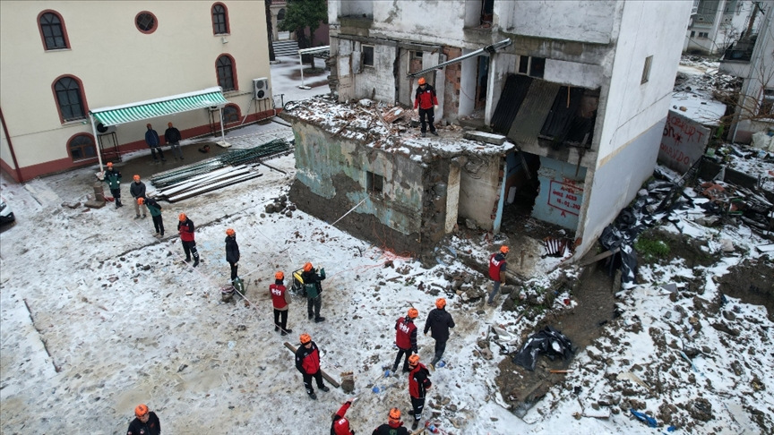 İHHdan sel felaketinin yaşandığı Bozkurt ilçesinde kentsel arama tatbikatı
