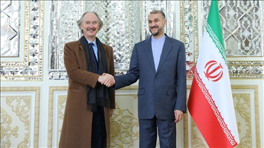 BM Suriye Özel Temsilcisi  Pedersen İran Dışişleri Bakanı Abdullahiyan ile görüştü