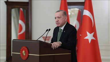 Cumhurbaşkanı Erdoğan, partisinin Sinop'taki toplantısına telefonla bağlandı