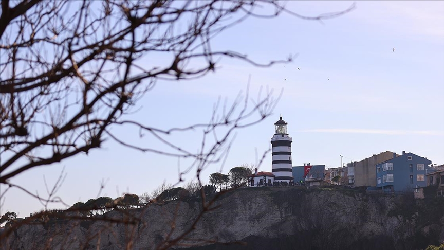 Restore edilerek güçlendirilen tarihi Şile Deniz Feneri açıldı