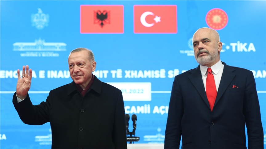 Erdogan i Rama na svečanom otvorenju Ethem-begove džamije: Dragulj Tirane i simbol naše historije