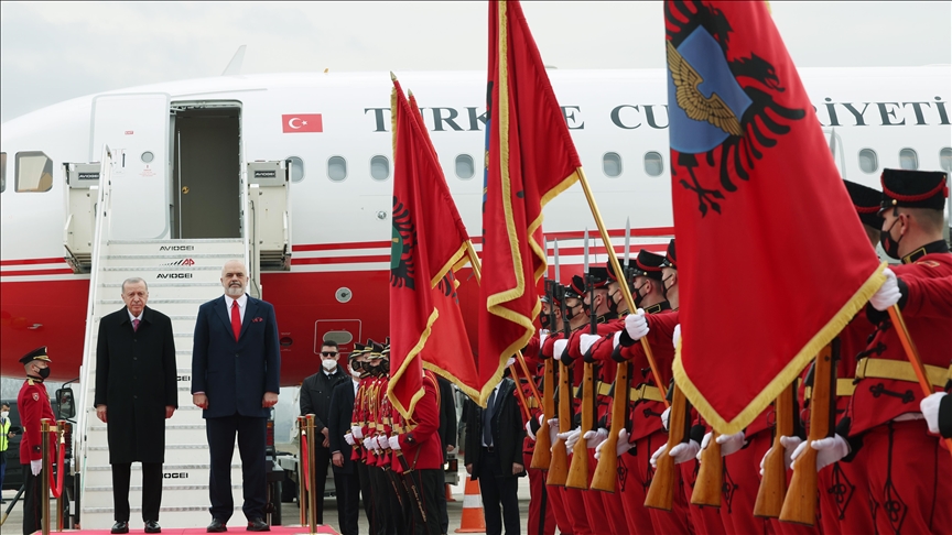 Predsjednik Republike Türkiye Erdogan doputovao u zvaničnu posjetu Albaniji