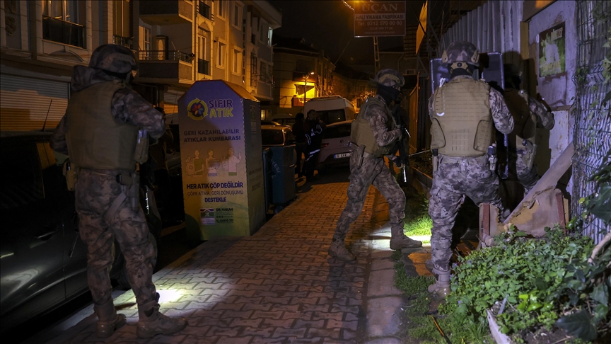İstanbul'da uyuşturucu operasyonunda 37 adrese baskın yapıldı