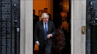 UK's Boris Johnson repeats his apology for drinking parties during lockdowns