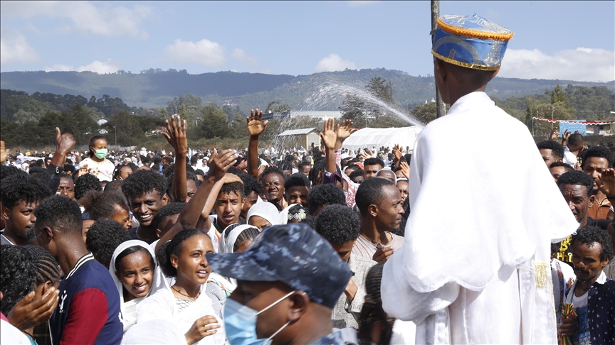 Ethiopian Orthodox Christians celebrate Epiphany