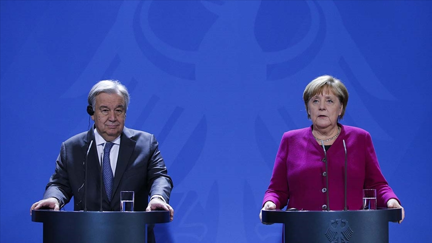 Merkel, BM Genel Sekreteri Guterres'in iş teklifini reddetti