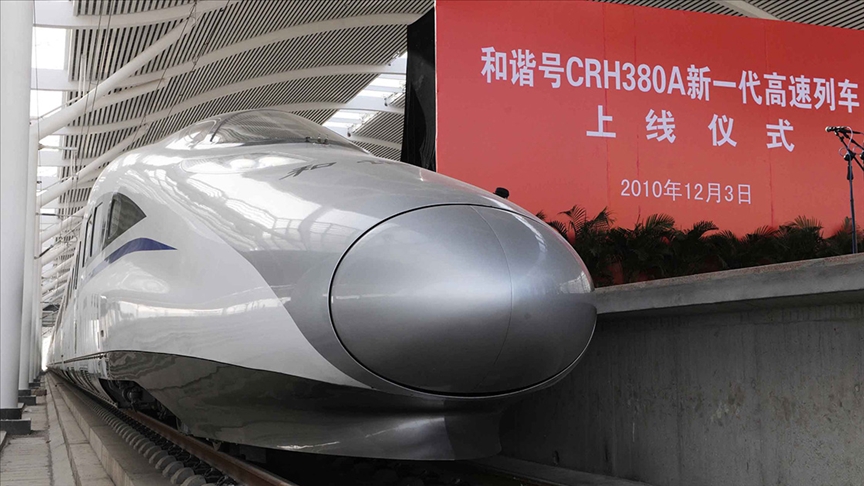 Çin hızlı tren yolu ağını 2025'te 50 bin kilometreye çıkarmayı hedefliyor