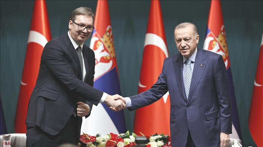 Cumhurbaşkanı Erdoğan'dan Sırbistan Cumhurbaşkanı Vucic'e teşekkür