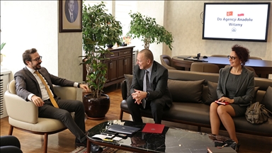 Polonya’nın Ankara Büyükelçiliği Maslahatgüzarı Trzeciak, AA'yı ziyaret etti