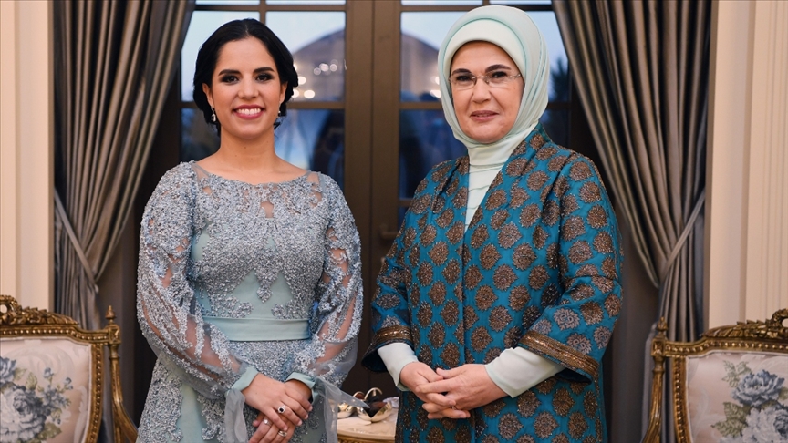 Emine Erdoğan, El Salvador First Ladysi Bukele ile bir araya geldi
