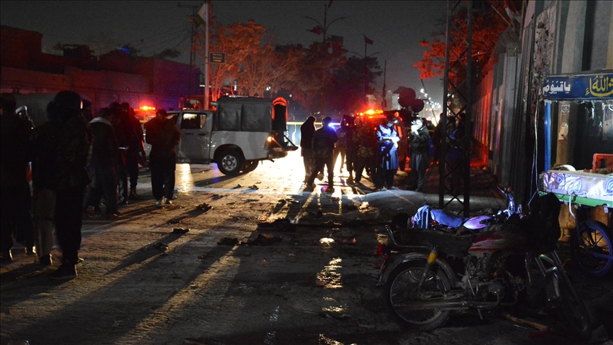At least 3 killed, 26 injured in bombing in Pakistan's Lahore