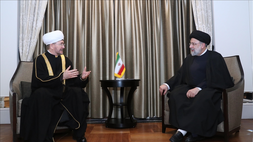 رئیسی با رییس شورای مسلمانان روسیه دیدار کرد