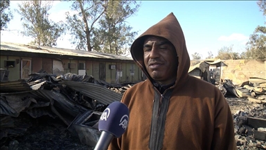 نازحو تاورغاء الليبية.. حريق يعيد معاناتهم إلى الواجهة 