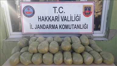 Turquie : Près de 100 kg de drogue saisis à Hakkari