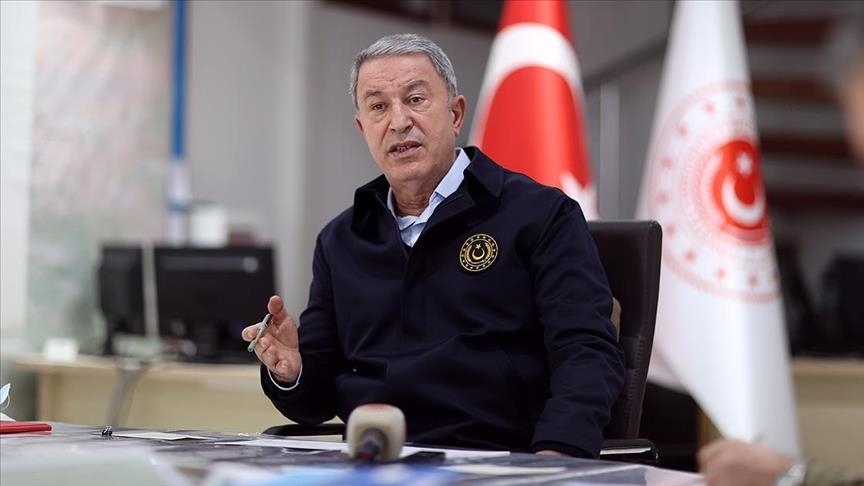 Wezîrê Parastina Neteweyî Akar: Piştî êrîşa terorê ya li Efrînê 18 terorîst hatin berterefkirin