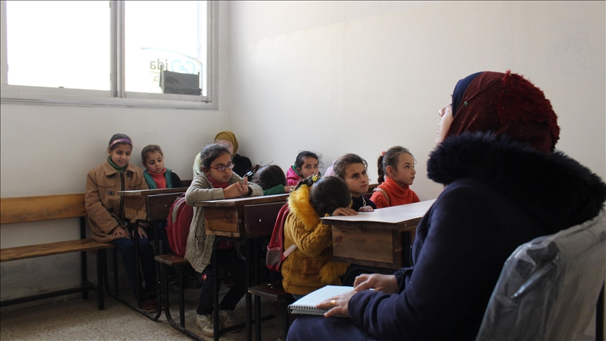 افتتاح مدرسه‌ برای نابینایان در ادلب