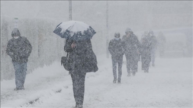 Heavy snow hits Turkiye’s largest city Istanbul