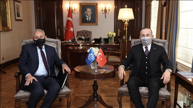 Turkiye's foreign minister meets head of Union for Mediterranean