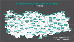 İstanbul'da koronavirüs vakaları 100 binde 1500'ü aştı 