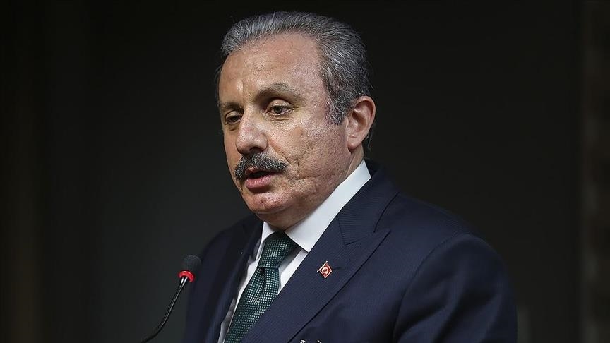 Turkish parliament head congratulates Australia on its national day