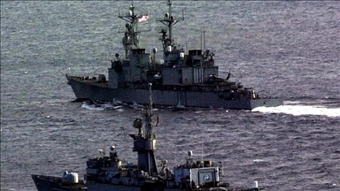 رزمایش دریایی مشترک آمریکا و ژاپن
