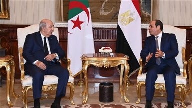 Algeria’s Tebboune arrives in Egypt for official visit