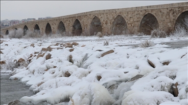 Sivas sıfırın altında 30,9 dereceyle Türkiye'nin en soğuk ili oldu