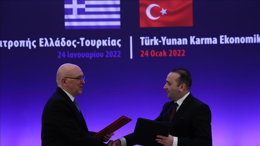 Turkish-Greek Joint Economic Committee signs protocol to bolster bilateral trade