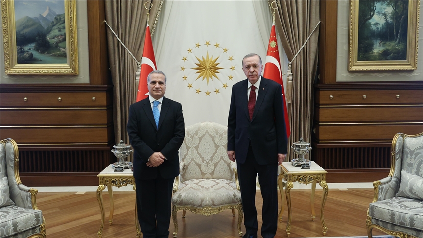 Le président Erdogan reçoit les lettres de créance des ambassadeurs des Etats-Unis et d'Italie