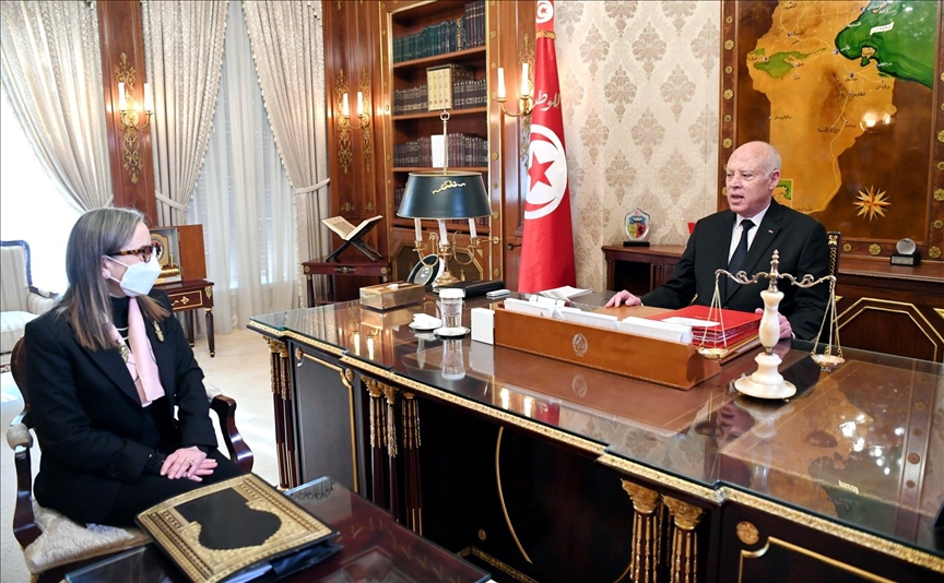 Tunisie: Saied reçoit la cheffe du Gouvernement
