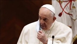 Pope Francis says Ukrainians 'deserve peace'