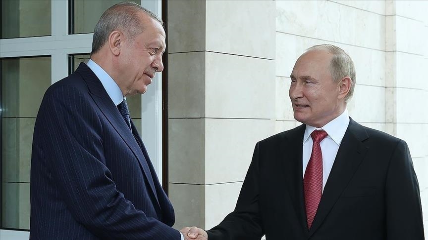 بوتين يقبل دعوة أردوغان لزيارة تركيا 