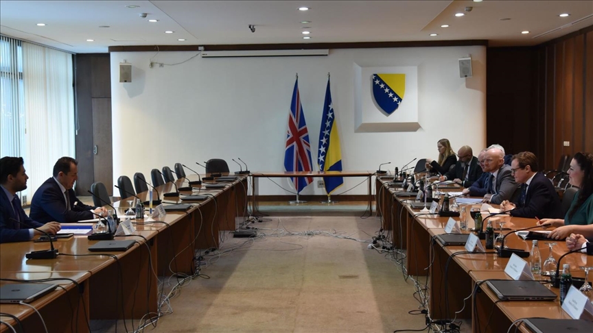 Sastanak delegacije Ministarstva sigurnosti BiH i Odbora za vanjsku politiku britanskog parlamenta