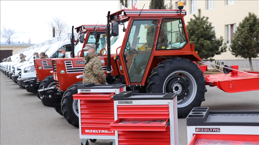 Turkey donates vehicles, technical equipment to Georgian army