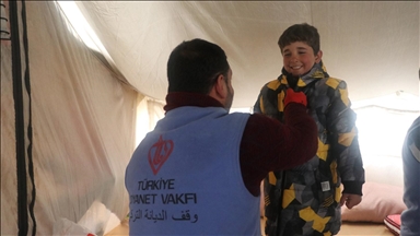 Turska fondacija Diyanet tokom zime nastavlja pružati pomoć porodicama u Siriji