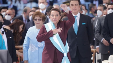 Ксиомара Кастро положи заклетва и стана првата жена претседател на Хондурас