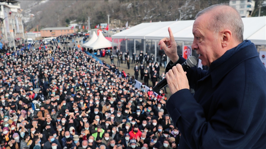 Erdogan u Giresunu: Izgradili smo sve objekte uništene u poplavama i klizištima